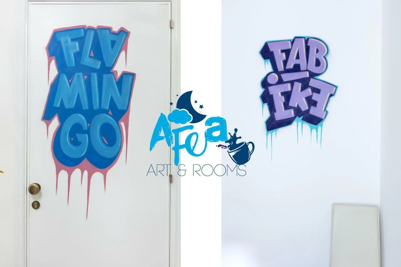 ベッド・アンド・ブレックファスト Afea Art & Rooms パレルモ